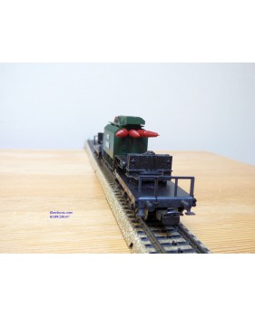 Märklin métal 4617 Wagon surbaissé EVS DB BO