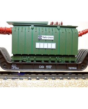 Märklin métal 4617 Wagon surbaissé EVS DB BO