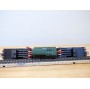 Märklin métal 4617 Wagon surbaissé EVS DB BO