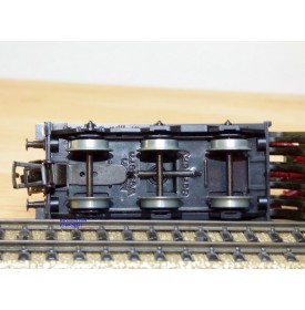 Märklin métal 4617 Wagon surbaissé EVS DB BO