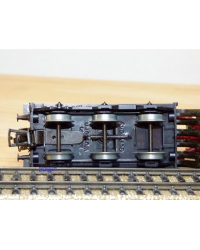 Märklin métal 4617 Wagon surbaissé EVS DB BO