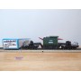 Märklin métal 4617 Wagon surbaissé EVS DB BO