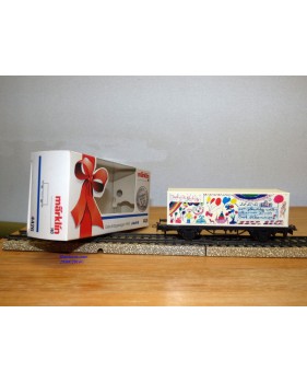 Märklin 4426, wagon anniversaire UNICEF 1995  DB Neuf  BO
