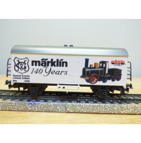 Märklin 99715 / 4415, wagon couvert Märklin 140 years série limitée USA Neuf BO