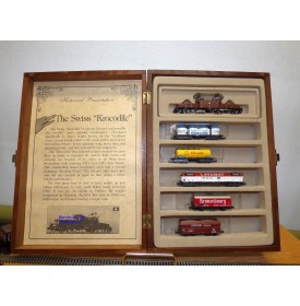 MINITRIX (Model Power ) 1023, coffret " Krockidile"   Be 6/8 et 5 wagons N°: 753 ( sur 1500) SBB    BO