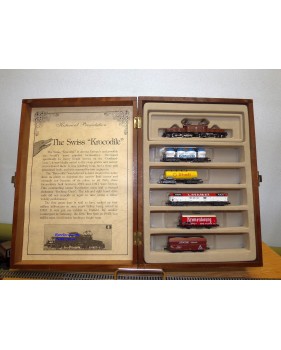 MINITRIX (Model Power ) 1023, coffret " Krockidile"   Be 6/8 et 5 wagons N°: 753 ( sur 1500) SBB    BO