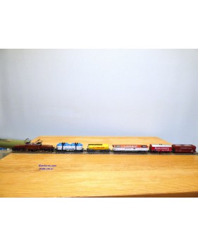 MINITRIX (Model Power ) 1023, coffret " Krockidile"   Be 6/8 et 5 wagons N°: 753 ( sur 1500) SBB    BO