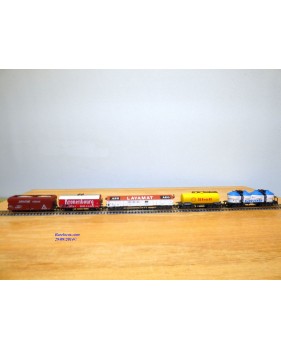 MINITRIX (Model Power ) 1023, coffret " Krockidile"   Be 6/8 et 5 wagons N°: 753 ( sur 1500) SBB    BO