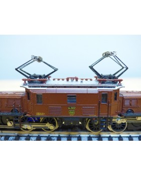 MINITRIX (Model Power ) 1023, coffret " Krockidile"   Be 6/8 et 5 wagons N°: 753 ( sur 1500) SBB    BO