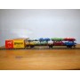 FLEISCHMANN 1472 B, couplage 2  wagons porte autos type Offs55 avec 8 autos  DB  BO