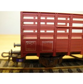 LILIPUT 230 B, wagon à claire voie pour transport de bétail   SNCF  BO