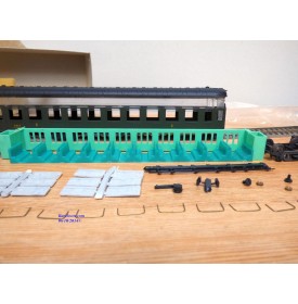 France Trains  266 K,  voiture OCEM à rivets 3 Cl. type C 10   SNCF   neuf  BO