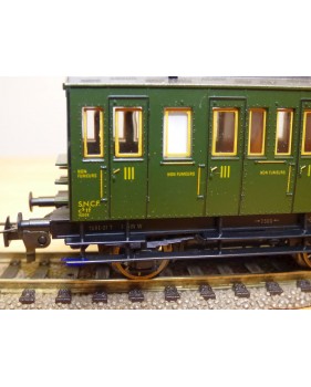 FLEISCHMANN 5693, voiture à 3 essieux C5 tf 3 Cl.  SNCF  BO