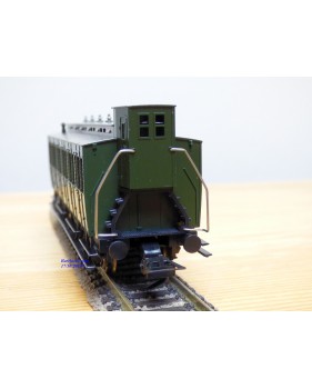 FLEISCHMANN 5694, voiture à 3 essieux à guérite C5 tf 3 Cl.  SNCF  BO
