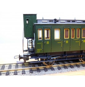 FLEISCHMANN 5694, voiture à 3 essieux à guérite C5 tf 3 Cl.  SNCF  BO