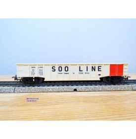Märklin   4774, wagon tombereau ( gondola ) SOO LINE   BO