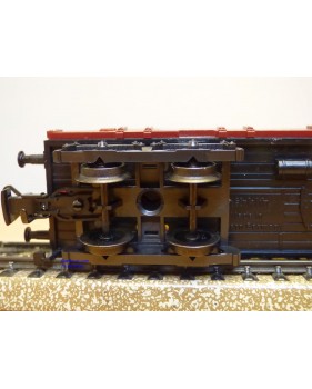 Märklin métal 4617 Wagon surbaissé EVS DB BO