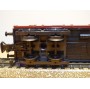 Märklin 4474,  wagon plat à bogies chargé chargeur sur pneus et bulldozerDB  BO