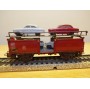 Märklin métal 4617 Wagon surbaissé EVS DB BO