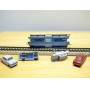 Märklin métal 4617 Wagon surbaissé EVS DB BO