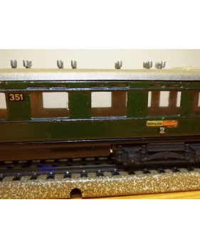 Märklin 4032 voiture grandes lignes A4ümg à feux de fin de convoi 1 Kl. DB BO