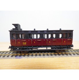 ELEC TRAINS  4P1G , voiture ancienne à guérite 1 ère  classe  type A4   N°: 320  PLM   