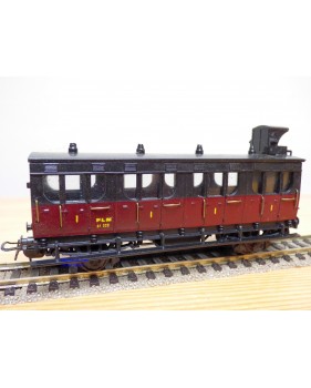 ELEC TRAINS  4P1G , voiture ancienne à guérite 1 ère  classe  type A4   N°: 320  PLM   