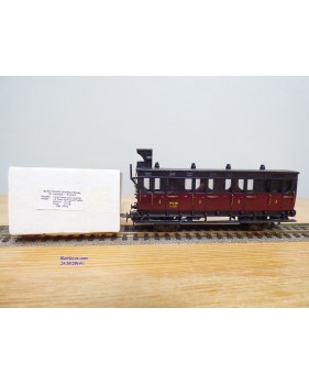 ELEC TRAINS  4P1G , voiture ancienne à guérite 1 ère  classe  type A4   N°: 320  PLM   