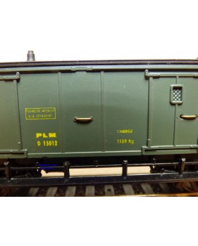 ELEC TRAINS  4PF , fourgon ancien   type D   N°: 15102   PLM   