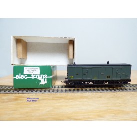 ELEC TRAINS  4PF , fourgon ancien   type D   N°: 15102   PLM   