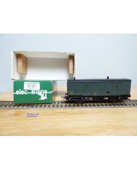 ELEC TRAINS  4PF , fourgon ancien   type D   N°: 15102   PLM   