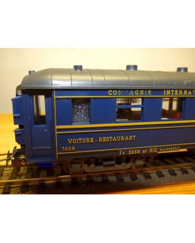 HORNBY acHO 7390, voiture Restaurant   CIWL N° 3668   SNCF   Neuf   BO 