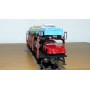 FLEISCHMANN 1472 couplage 2  wagons porte autos type Offs55 avec 8 autos HAMMER   DB BO