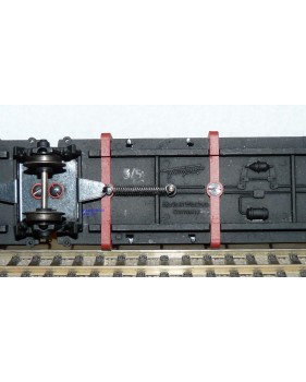 FLEISCHMANN 1472 couplage 2  wagons porte autos type Offs55 avec 8 autos HAMMER   DB BO