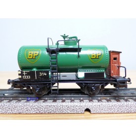 Märklin ancien  314 BP . 3, wagon citerne BP  BO