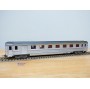 HORNBY acHO 7453, voiture Inox  TEE  mixte fourgon / 1 Cl.  SNCF  BO