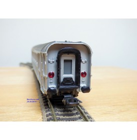 HORNBY acHO 7453, voiture Inox  TEE  mixte fourgon / 1 Cl.  SNCF  BO