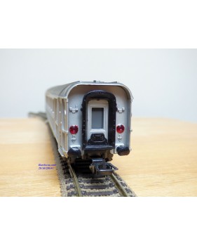HORNBY acHO 7453, voiture Inox  TEE  mixte fourgon / 1 Cl.  SNCF  BO