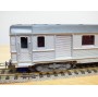 HORNBY acHO 7453, voiture Inox  TEE  mixte fourgon / 1 Cl.  SNCF  BO