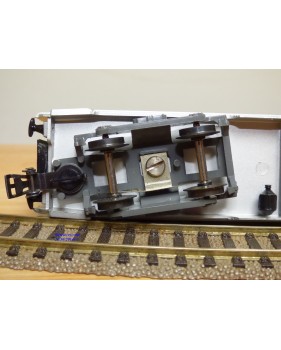 HORNBY acHO 7453, voiture Inox  TEE  mixte fourgon / 1 Cl.  SNCF  BO