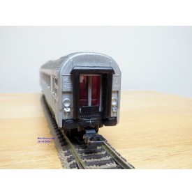 HORNBY acHO 7457, voiture Inox mixte fourgon générateur TEE  SNCF BO