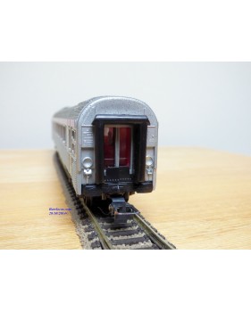 HORNBY acHO 7457, voiture Inox mixte fourgon générateur TEE  SNCF BO