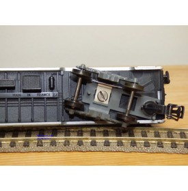 HORNBY acHO 7457, voiture Inox mixte fourgon générateur TEE  SNCF BO