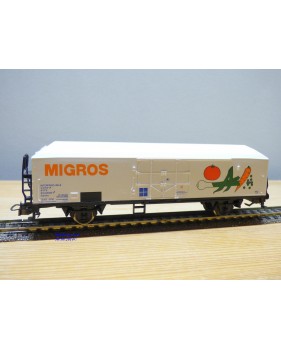 RIVAROSSI véro 2106, , wagon réfrigérant type UIC  Ibbehs  INTERFRIGO  MIGROS  FS  neuf   BO