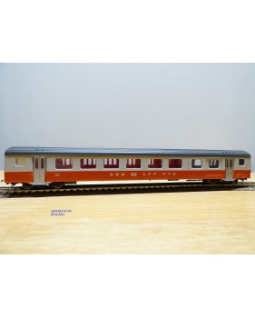 LILIPUT ancien 201 wagon plat chargé de 4 conteneurs ( cadres)  NS  BO