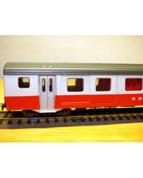 LILIPUT ancien 201 wagon plat chargé de 4 conteneurs ( cadres)  NS  BO