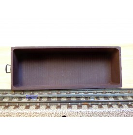 SMCF ???, wagon tombereau brun  à 2 essieux  type T  SNCF  BO