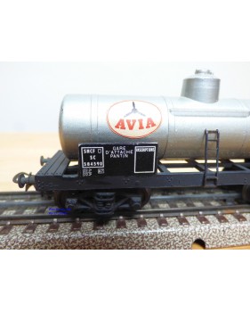 SMCF ???, wagon citerne à bogies type SC  AVIA   SNCF  BO