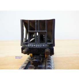 POCHER  183 / 163 ,  wagon trémie à charbon à déchargement automatique   FS   BO