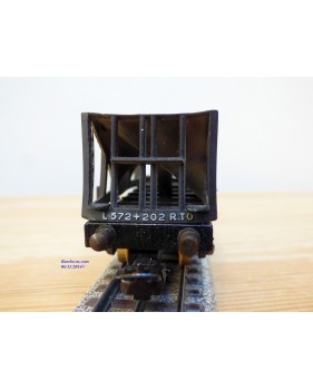 POCHER  183 / 163 ,  wagon trémie à charbon à déchargement automatique   FS   BO